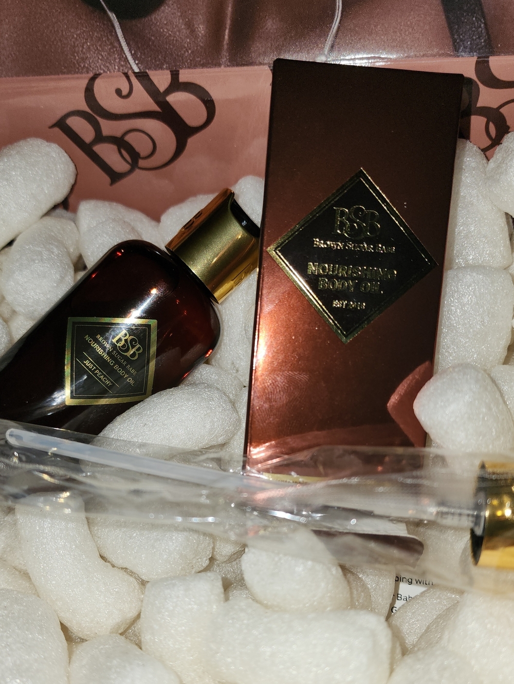 BSB Nourishing Body Oil — Just Peachy